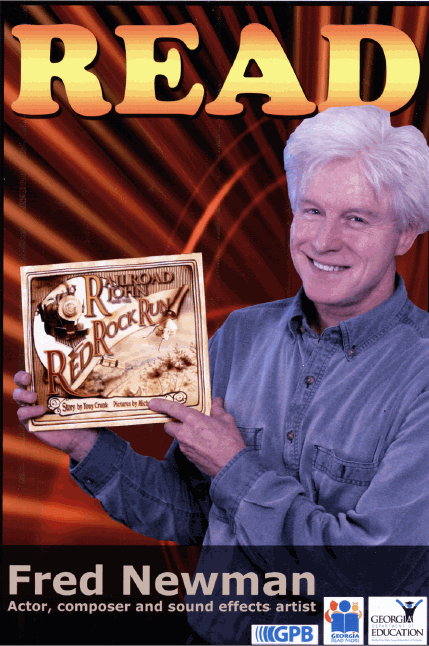 Fred Newman Holding Book