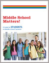 Image of Middle School Transitions brochure in English