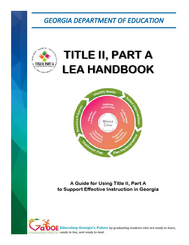 Thumbnail of front cover of  Title II, Part A handbook
