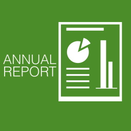 Icon representing annual reports