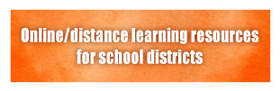 Button: Online/distance learning resources for school districts